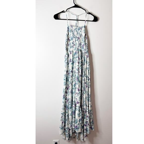 Free People Heat Wave Printed Maxi Dress In Floral Combo XS - Picture 4 of 7